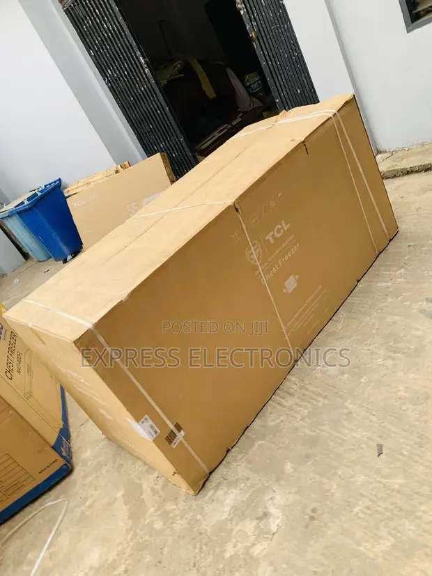 Brand New Grey Double Door TCL 720L Chest Freezer (F920CFSL) - 1
