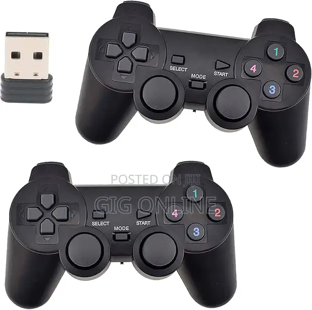 USB Twins Wireless Vibration Controller - 1