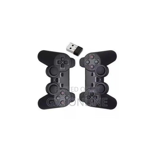 Brand New USB Twins Wireless Vibration Controller - 1