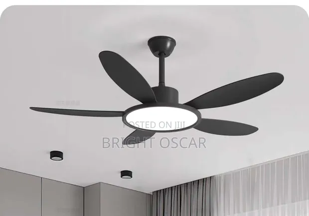 Executive Art Ceiling Fan with Remote - 1