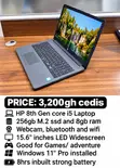 HP EliteBook 840 G6 Laptop - Intel Core i5, 8GB RAM, 256GB SSD - 2