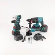 48V Cordless Power Tool Set: Drill, Hammer, Grinder, Wrench - 2