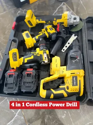 Cordless Hand Drill Machine with Angle Grinder