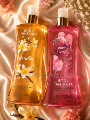 Body Fantasies Body Spray - Vanilla & Cotton Candy