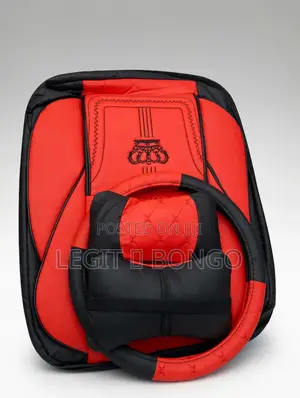 Premium Leather Seat Covers with 2 Pillows