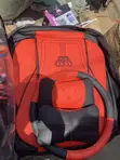 Premium Leather Seat Covers with 2 Pillows - 2