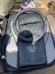 Premium Leather Seat Covers with 2 Pillows - 3