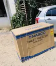 Quality Grey Nasco Chest Freezer 400L NAS-475FL-B - 1