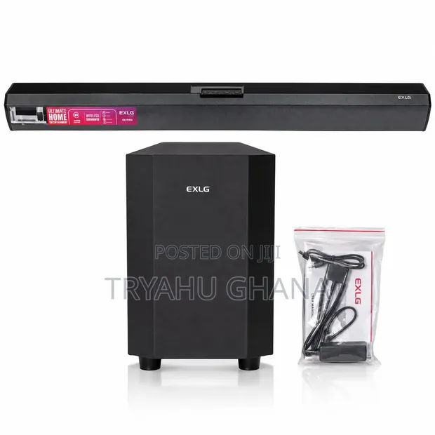 EXLG S5 Pro Soundbar with Wireless Subwoofer - 1