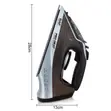 RAF Pro Heat Steam Iron 2200W - 1