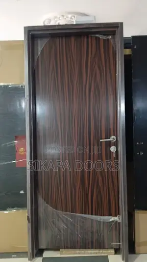 Modern Wood Panel Doors - Heat Resistant