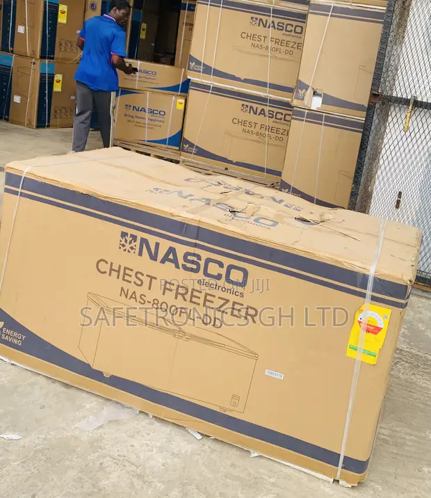 Essential Nasco 545 Ltrs Double Door Chest Freezer (NAS-800FL-DD) - 1