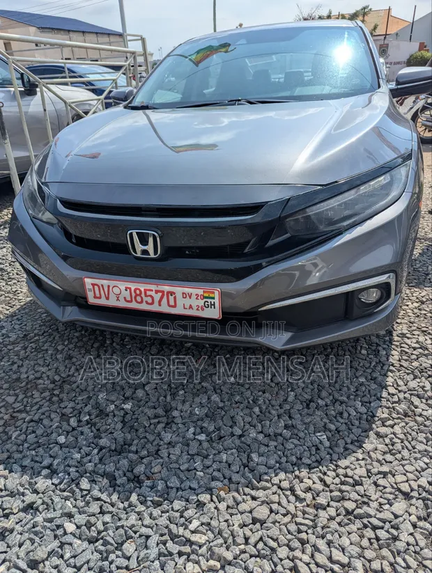 2020 Honda Civic Touring Sedan - Gray - 1