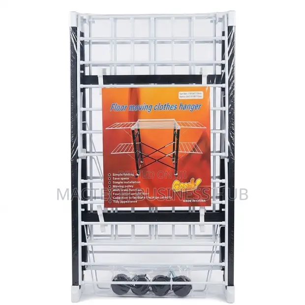 Foldable Floor Clothes Drying Rack - 1