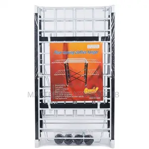 Foldable Floor Clothes Drying Rack