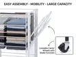 Foldable Floor Clothes Drying Rack - 3