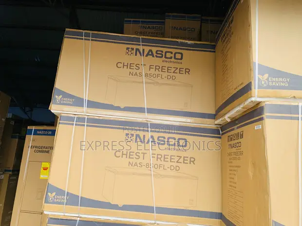 Nasco 600L 2-Star Double Door Lock Security Freezer NAS-850FL-DD - 1