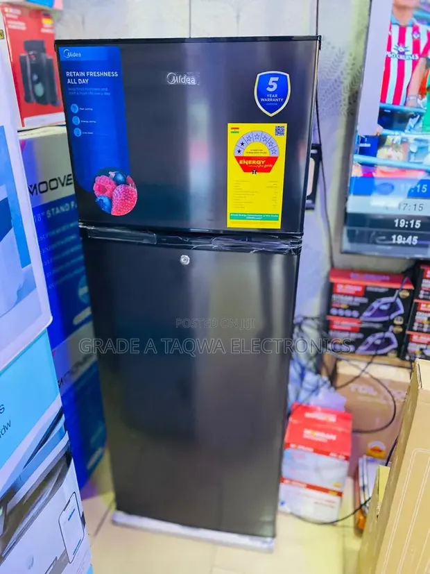 Midea 204L Fridge-Freezer - Bottom Freezer - 1