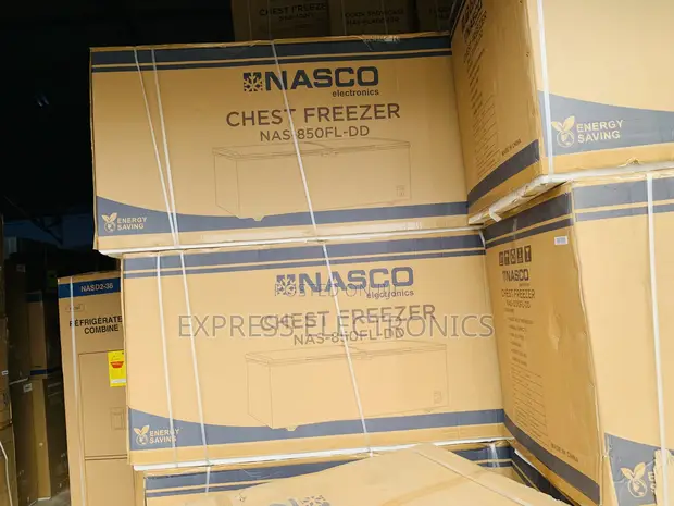 Brand New Nasco 600L 2-Star Double Door Freezer - 1