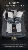 Leather Seat Covers + 2 Pillows - 1