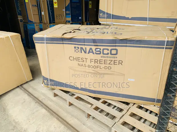 Nasco 545L Double Door Chest Freezer NAS-800FL-DD-S - 1