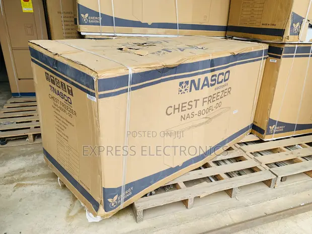 Brand New Nasco 545L Double Door Chest Freezer NAS-800FL-DD-S - 1