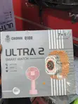 Crown Q100 Ultra 2 Smart Watch - 7-in-1 Bundle - 3