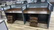 4-Person Office Workstation (45-D) - 4
