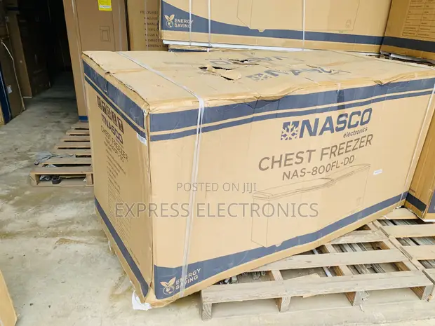 Nasco 545L Double Door Chest Freezer NAS-800FL-DD-S - 1