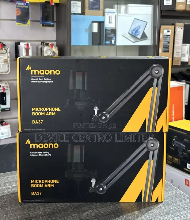 Maono Microphone Adjustable Boom Arm - Heavy Duty - 1