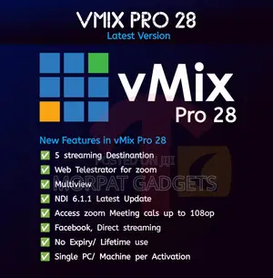 Vmix Pro 28 Installation Service