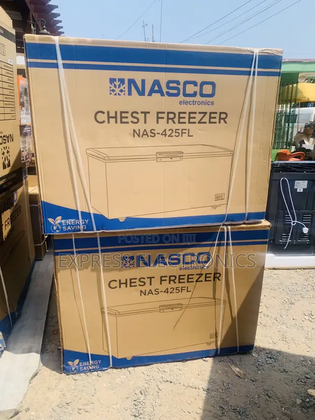 Nasco 318 Ltrs Chest Freezer (NAS-425FL-G) - 1