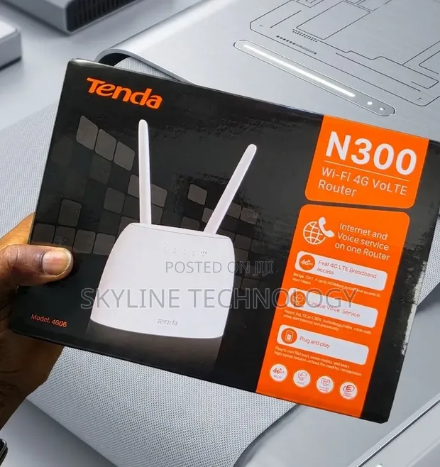 Brand New Tenda 4G06 Universal 4G Router - 1