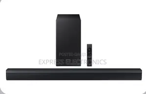 Samsung 2.1Ch 210W Soundbar with Wireless Subwoofer (Black) HW-C43M