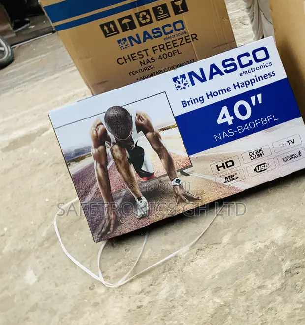 Brand New Nasco 40" LED Digital Satellite TV - 1