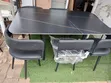 Royal Comfort Marble Dining Table with 6 Chairs - 1