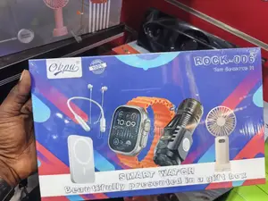 Okpu Rock-006 Smart Watch Gift Box - 6-in-1 Tech Set