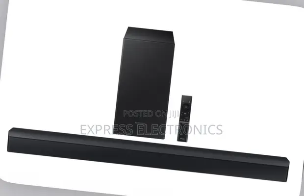Samsung 2.1Ch 210W Soundbar with Wireless Subwoofer (Black) HW-C43 - 1