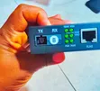 Gigabit Fiber Media Converter Single Mode (Pair) - 20KM - 4