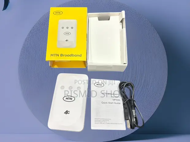 MTN TurboNet 4G Portable MiFi - White - 1