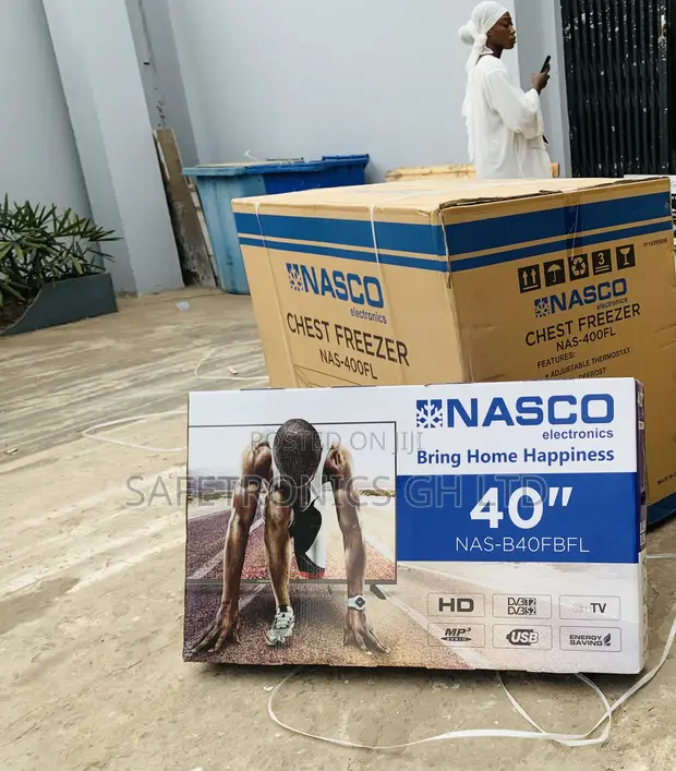 Massive New Nasco 40" LED Digital Satellite Television - 1
