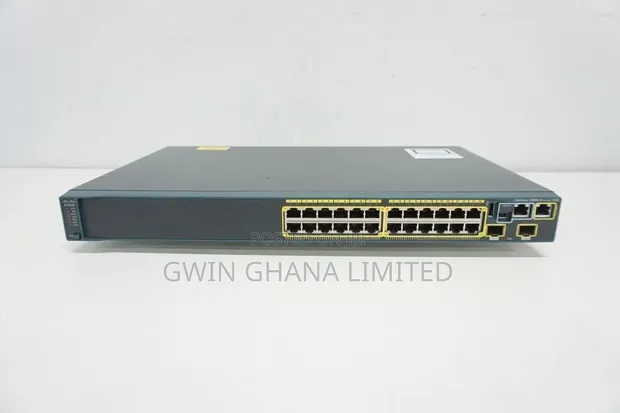Cisco 24-Port Gigabit PoE+ Switch WS-C2960S-24PS-L - 1