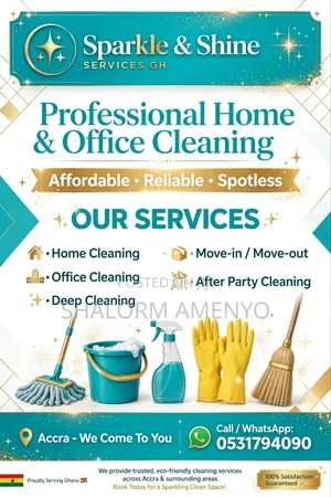 Sparkle&Shine GH. Professional Cleaning Services