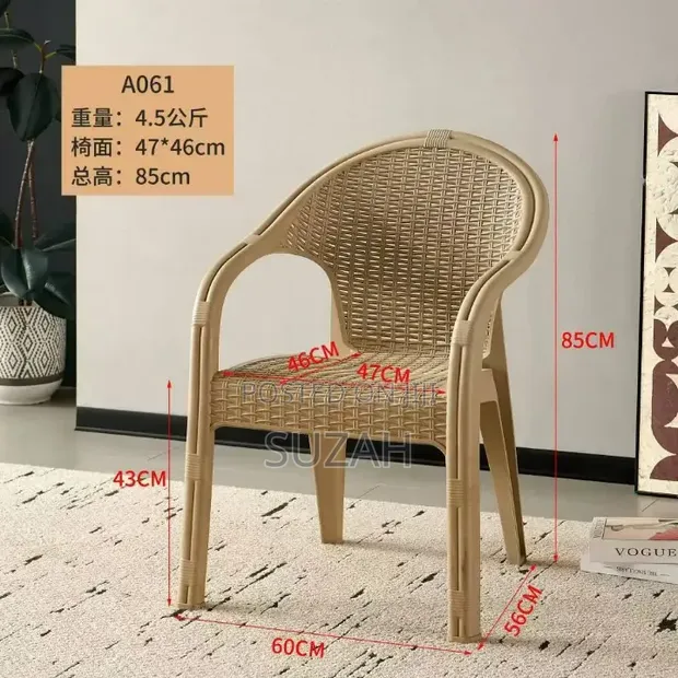 Multipurpose Plastic Chairs (Brand New) - 1
