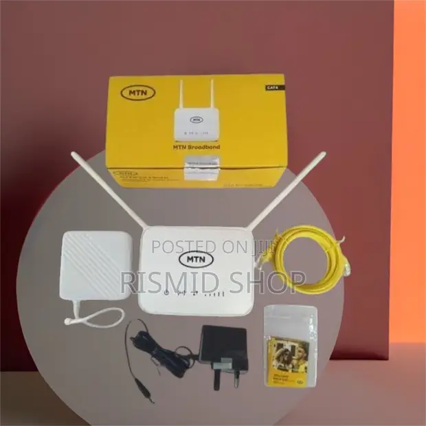 MTN Universal LTE 4G Router with Power Backup - 1