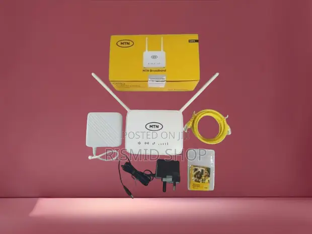 MTN Universal 4G LTE Wi-Fi Router + Battery Backup - 1