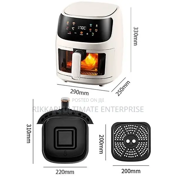 Silver Crest Display Air Fryer 8L - 1