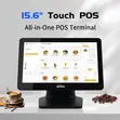 LandMac Large Display Double Screen POS Terminal 15.6" - 2