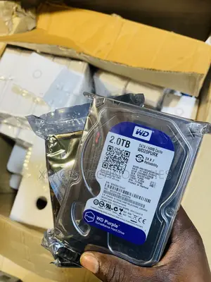 WD 2TB Purple Surveillance HDD (NVR/DVR)