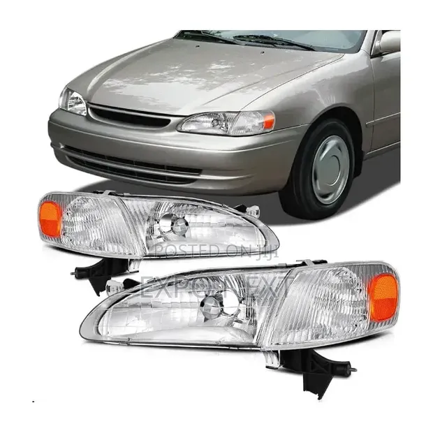 Toyota Corolla Headlight Assembly (1998-2000) - 1